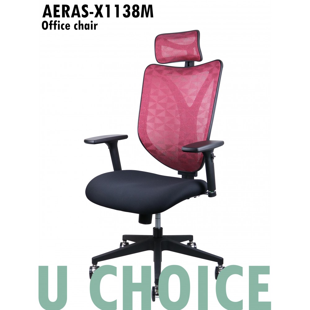 AERAS-X1138M  電腦椅 辦公椅 人體工學椅 轉椅 高背 多功能