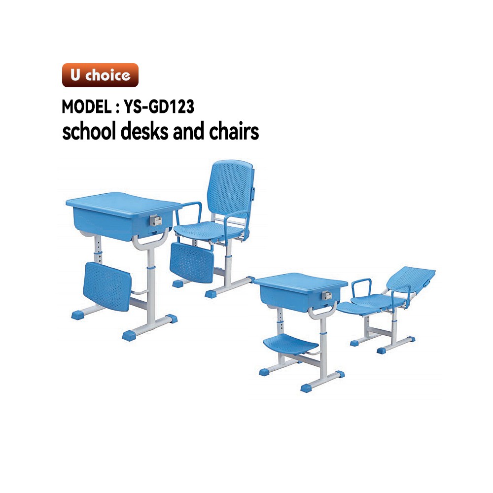 YS-GD123    學校檯  學校椅