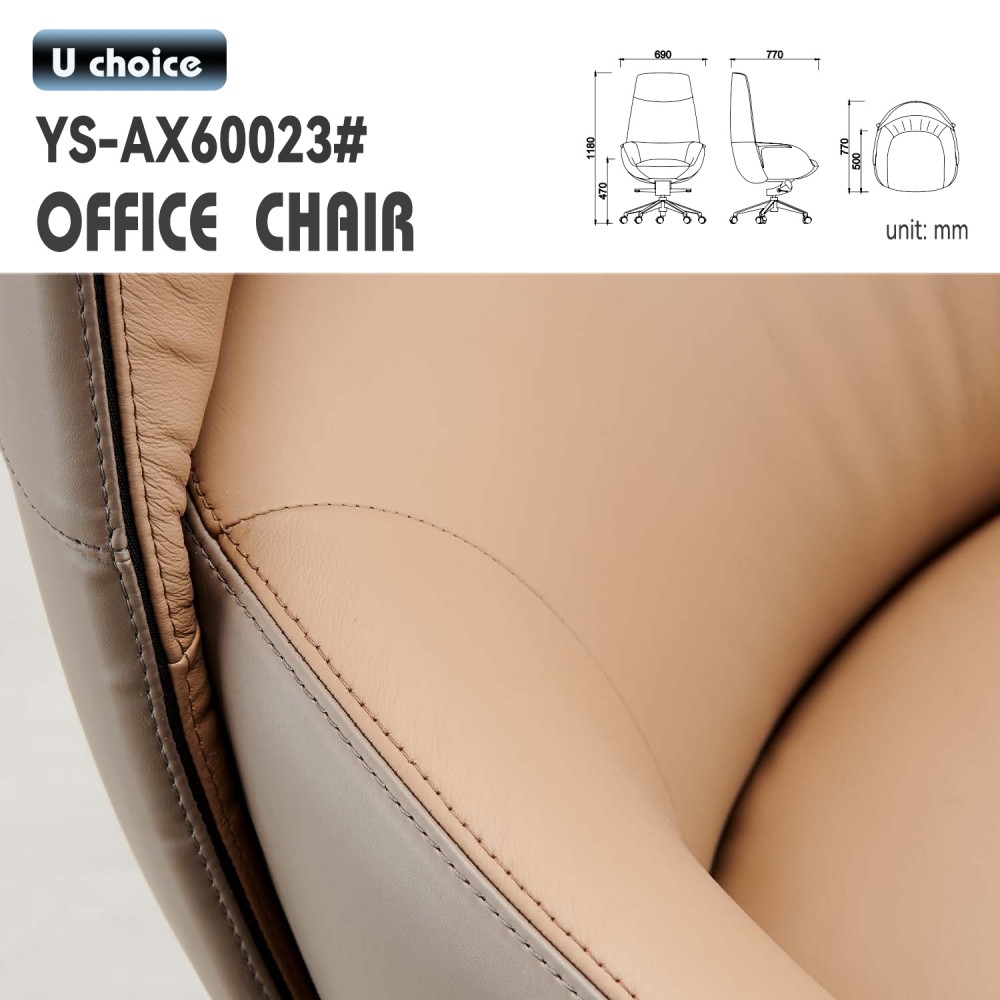 YS-AX60023  辦公椅皮款