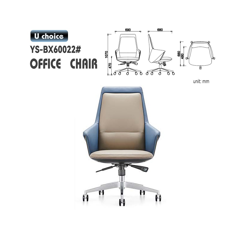 YS-BX60022   辦公椅  皮款