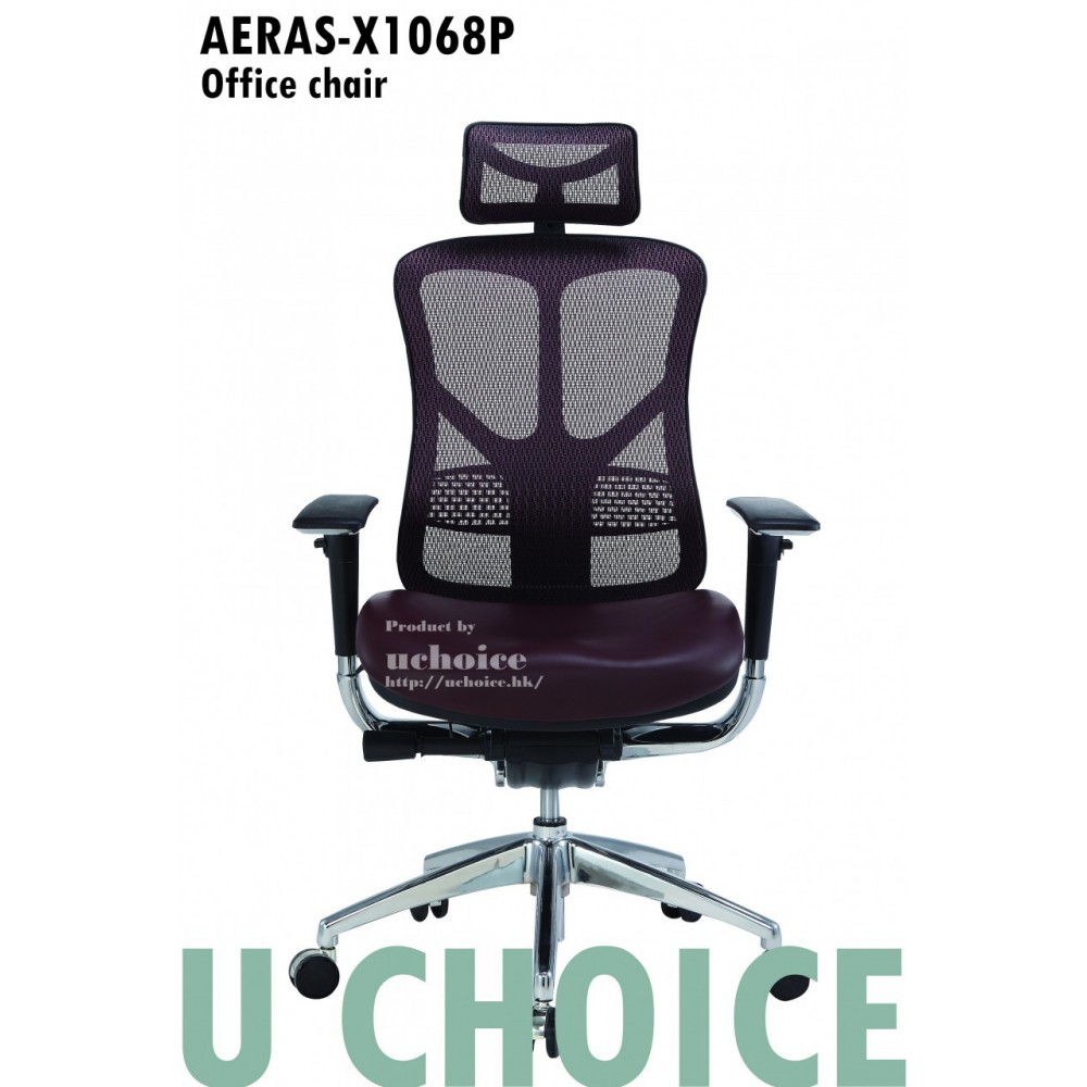 AERAS-X1068P 人體工學椅 電腦轉椅 辦公椅 高背 多功能