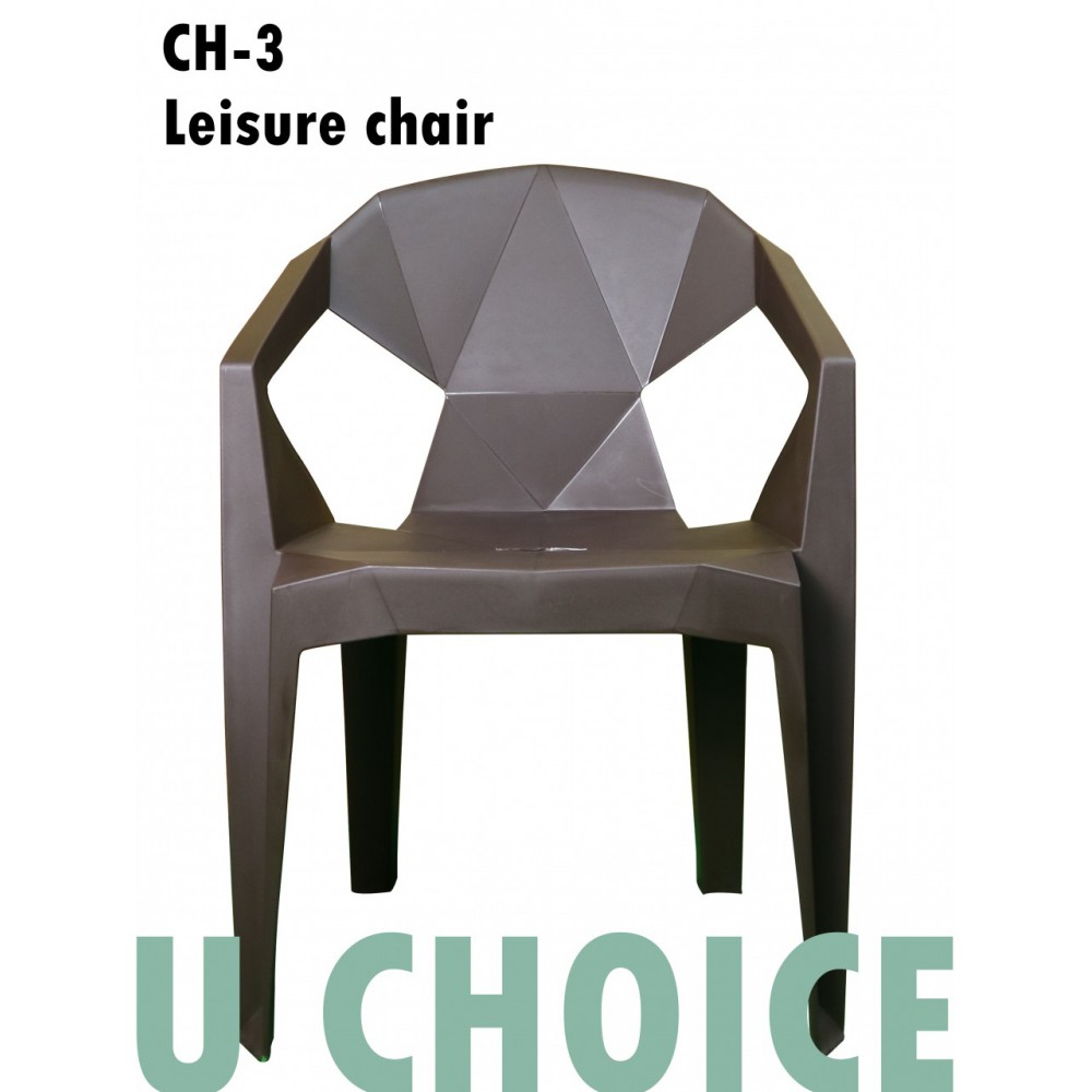 CH-3 型格休閑椅 膠椅 餐椅 戶外椅 激慳位堆疊椅