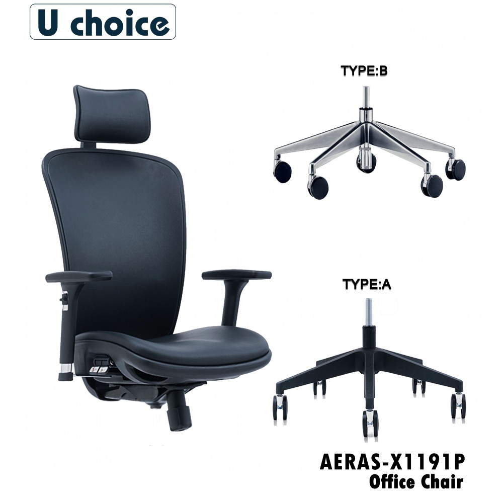 AERAS-X1191P  人體工學椅 電腦轉椅 辦公椅  多功能